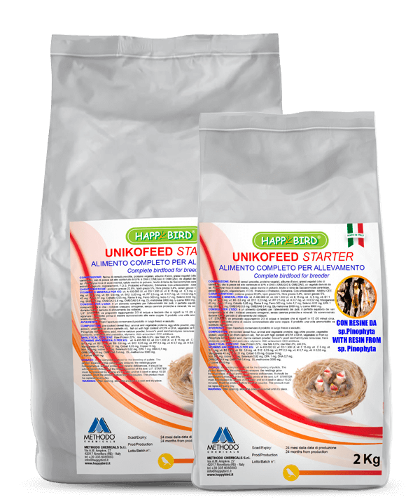 HAPPY BIRD | Uniko Feed Starter ( confezione da 5 kg )